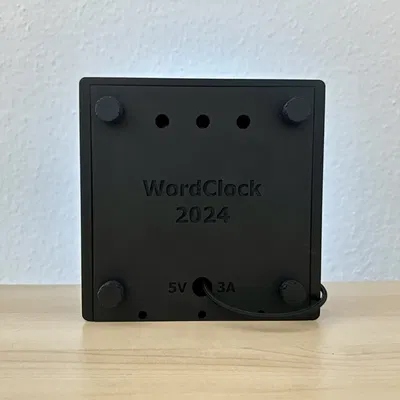 WordClock 16x16 - 2024