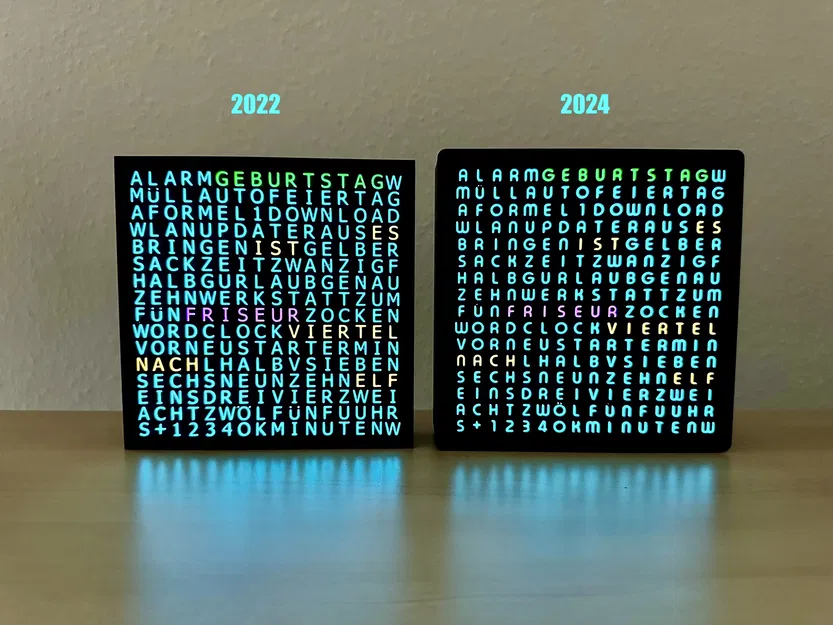 WordClock 16x16 - 2024 - Image 4