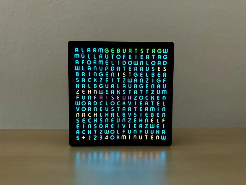 WordClock 16x16 - 2024 - Image 7