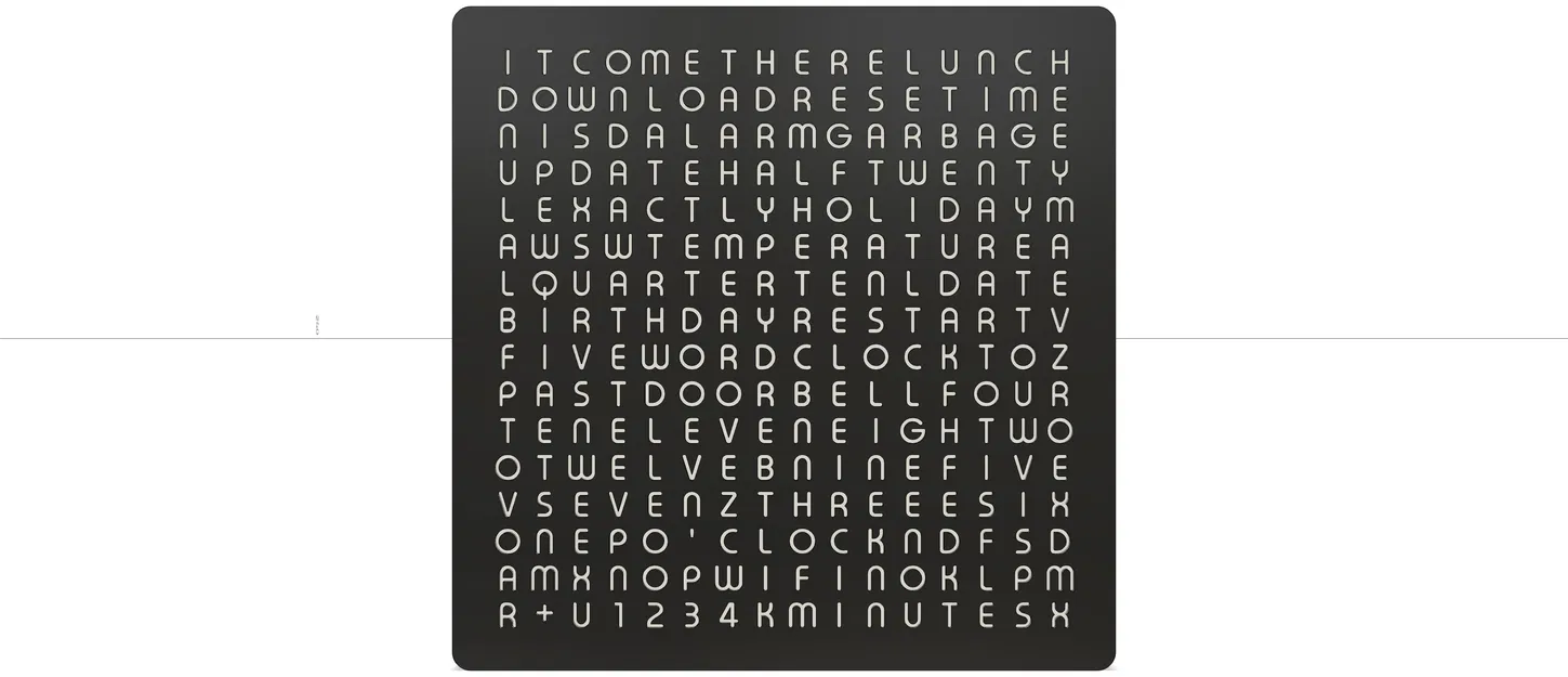 WordClock 16x16 - 2024 - Image 8