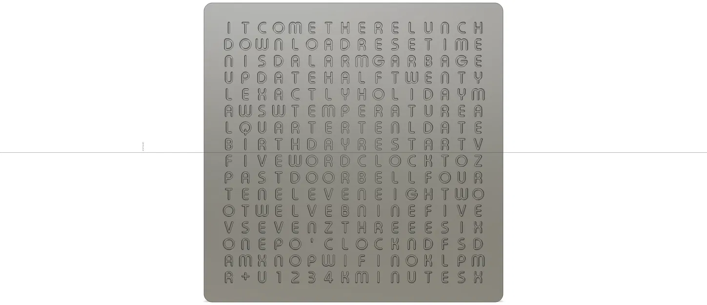 WordClock 16x16 - 2024 - Image 17