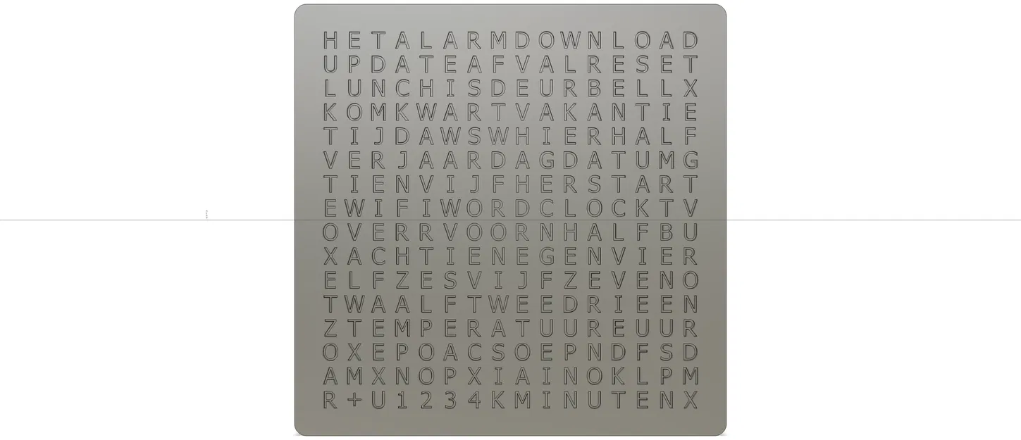 WordClock 16x16 - 2024 - Image 20