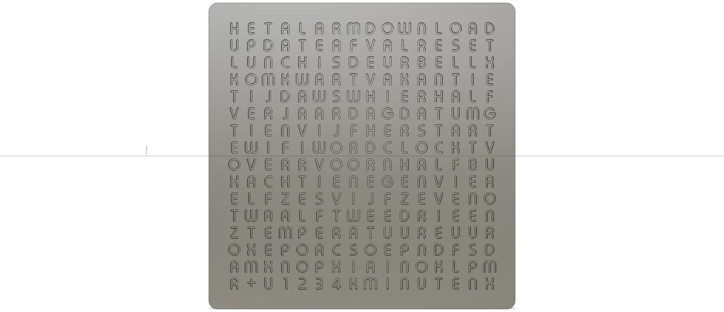 WordClock 16x16 - 2024 - Image 21