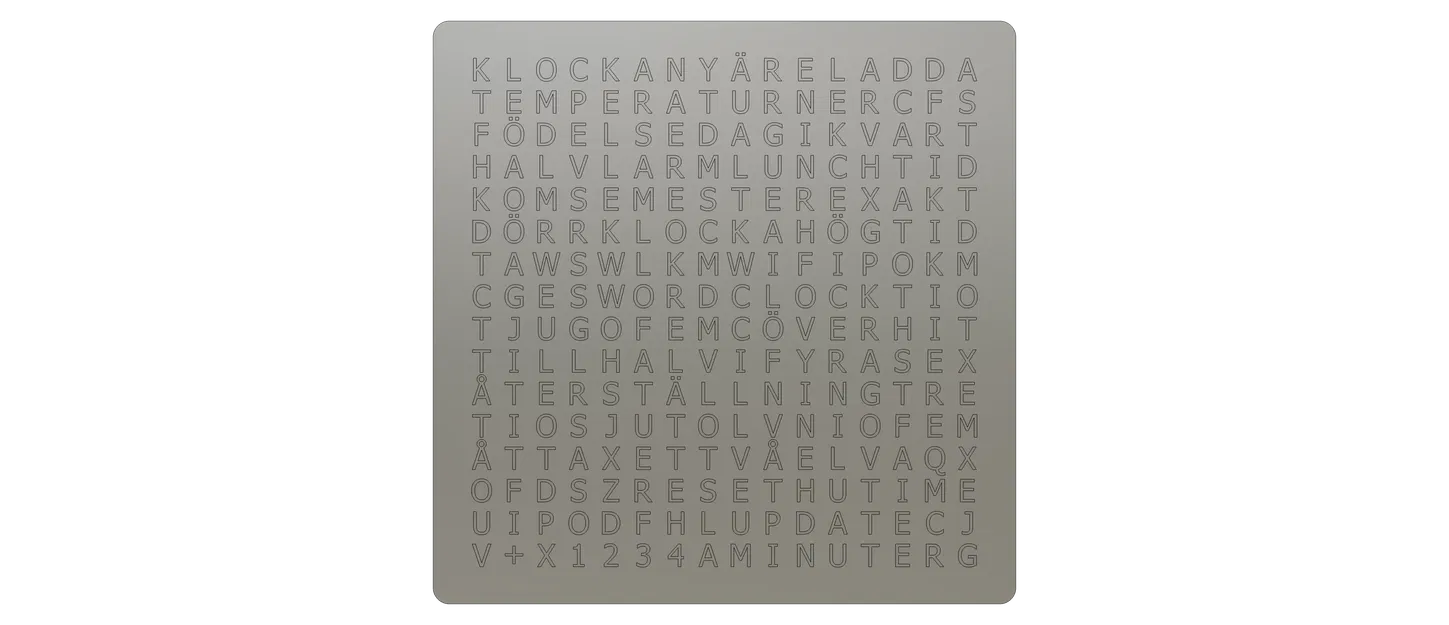 WordClock 16x16 - 2024 - Image 26
