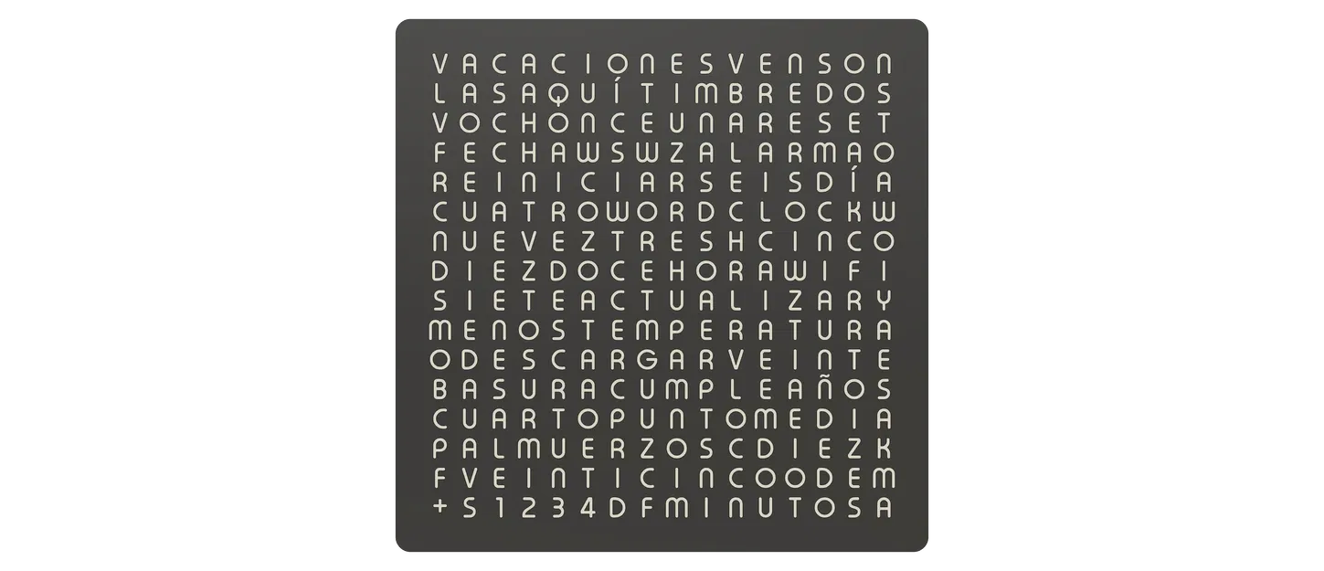 WordClock 16x16 - 2024 - Image 29