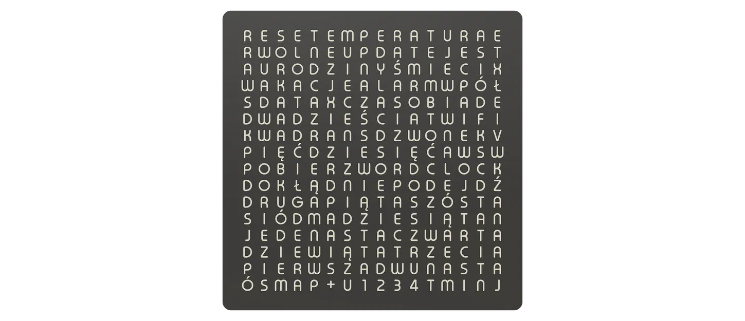 WordClock 16x16 - 2024 - Image 31