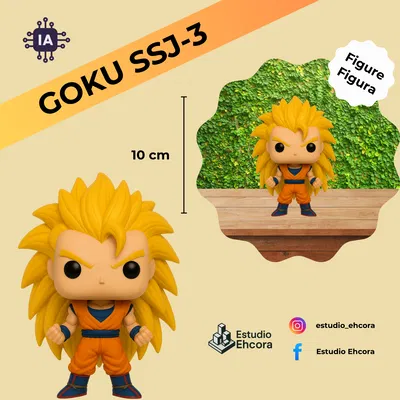 Mô hình GOKU SSJ-3 FUNKO 10cm