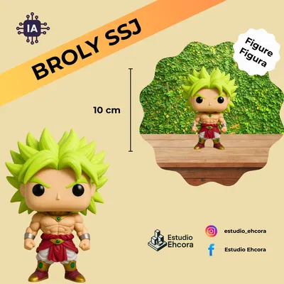 BROLY SSJ FUNKO - Mô hình 10cm siêu ngầu