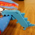 Kẹp miệng túi hình khủng long (Dino bag clip) in 3D độc đáo - Thumbnail 1