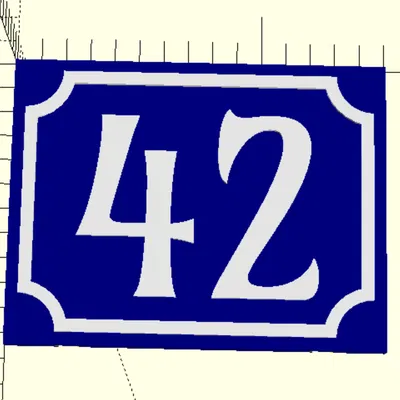 Biển số nhà thông minh có thể thay đổi linh hoạt