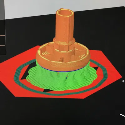 Mô hình mô phỏng Elevate Bit cho Beyblade X