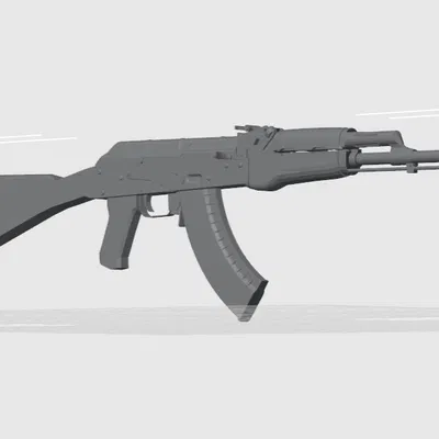 Mô hình AK47 trang trí từ game Counter Strike 2