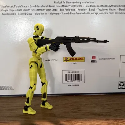 Mô hình súng AK47 cho Dummy 13 (Phụ kiện in 3D cực chất)