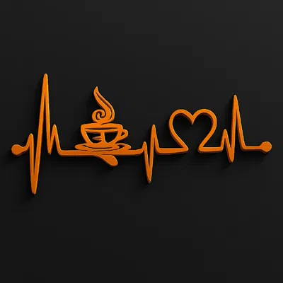 Mô hình trang trí treo tường Coffee Lover cực chất cho tín đồ cà phê