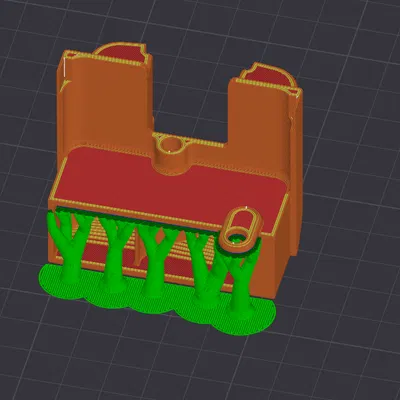 Fan Duct V1 Cho Anycubic Kobra S1