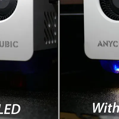 Ống dẫn gió Kobra S1 tích hợp đèn LED