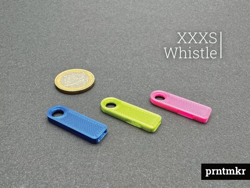 Còi XXXS - nhỏ gọn nhưng âm thanh cực to - in chỉ 4 phút - Image 1