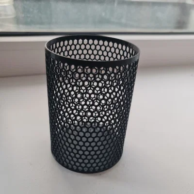 Bộ tổ chức đồ dùng, ống cắm bút họa tiết tổ ong