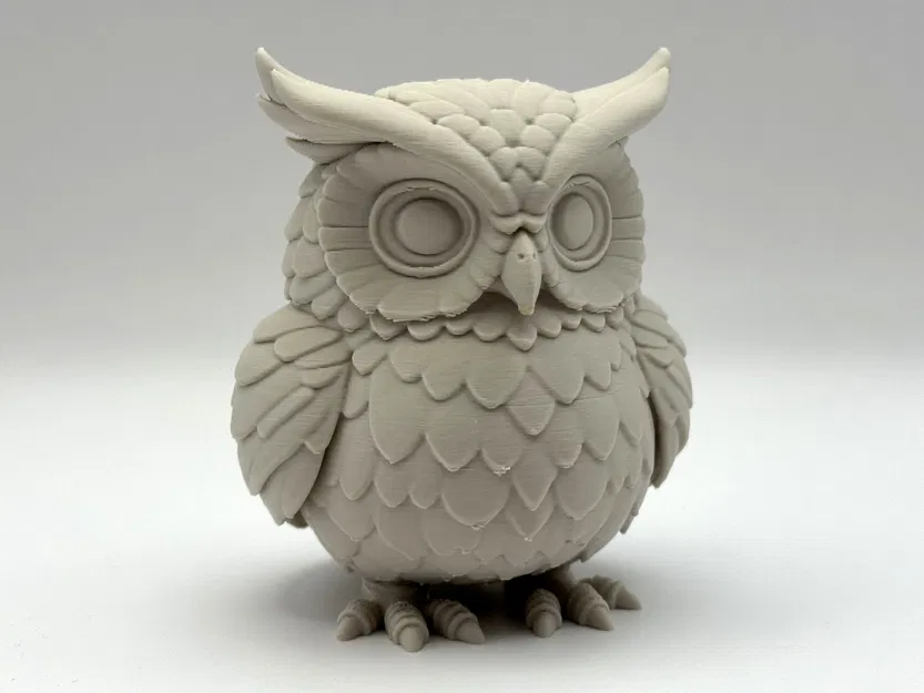 Mô hình tượng cú cổ điển (Classical Owl Figurine) - Image 1