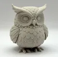 Mô hình tượng cú cổ điển (Classical Owl Figurine) - Thumbnail 1