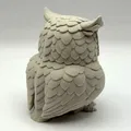 Mô hình tượng cú cổ điển (Classical Owl Figurine) - Thumbnail 2