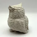 Mô hình tượng cú cổ điển (Classical Owl Figurine) - Thumbnail 3