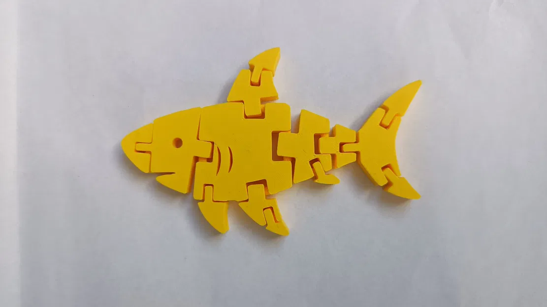 Đồ chơi cá mập linh hoạt Flexi Shark Toy - Image 1
