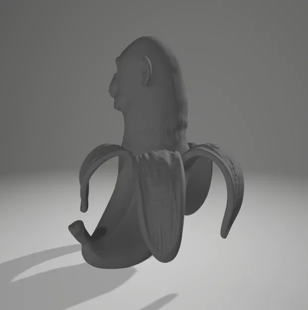 Tượng trang trí khỉ chuối 3D - Italian Brainrot Banana độc lạ - Image 6