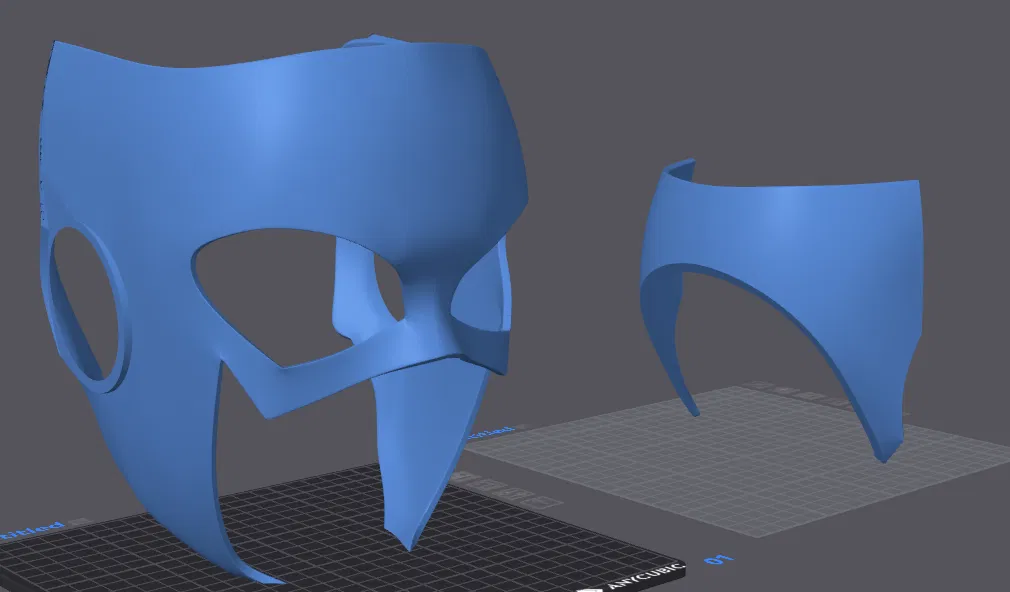 Mặt nạ Invincible (bản tách mảnh) dành cho máy in 3D cỡ nhỏ - Image 2