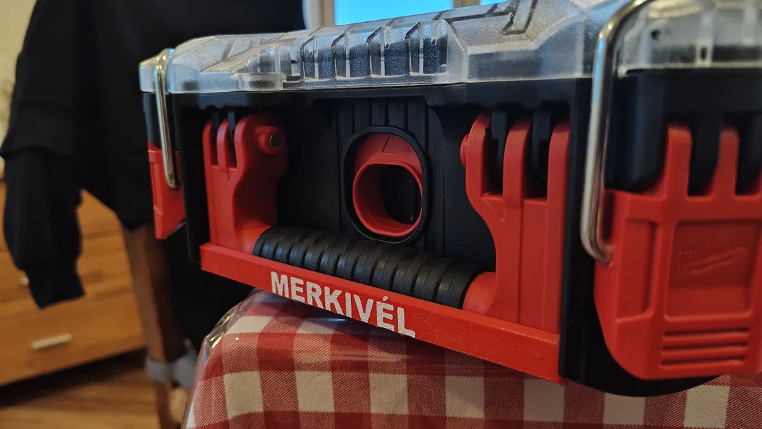 Nhãn dán tay cầm Milwaukee Packout cho hộp dụng cụ và ngăn chứa - Image 1