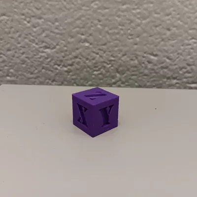 Khối Calibration Cube - Calibration Cube