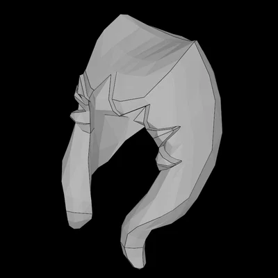 Mũ đội đầu Ahsoka Tano kiểu Togruta cho mô hình Minifig Lego