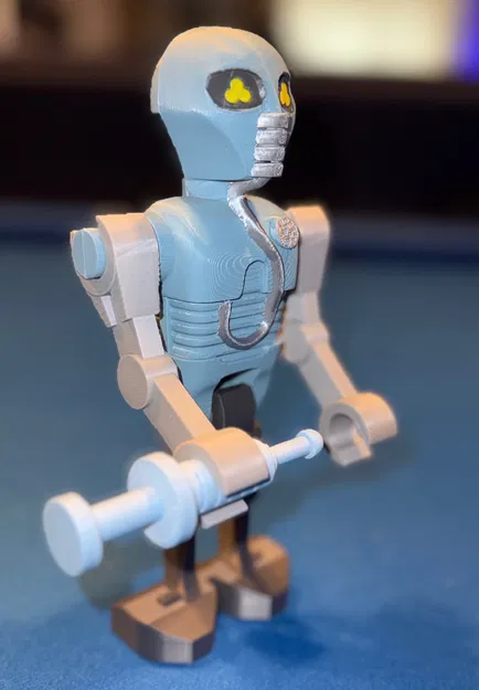 Mô hình Star Wars 2-1B Medical Droid dạng gạch (Tỷ lệ 5:1) - Image 3