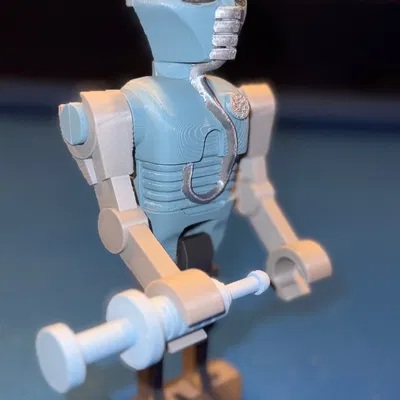 Mô hình Star Wars 2-1B Medical Droid dạng gạch (Tỷ lệ 5:1)