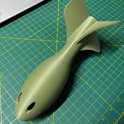 Mô hình quả bom tạo tiếng rít (Whistle Bomb) in 3D cho máy bay RC