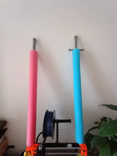 Tay cầm kiếm hiệp sĩ/lightsaber cho phao bơi (pool noodle) - Image 2