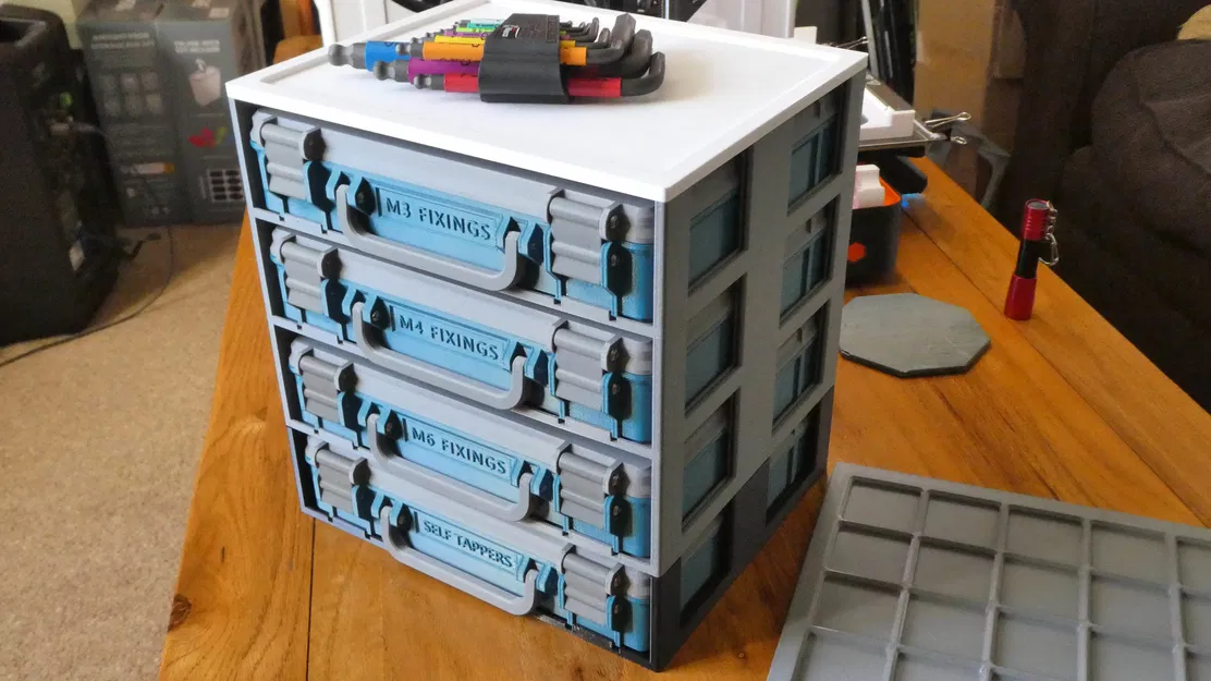 Kệ Mô-đun cho Hộp Gridfinity Light - Image 1