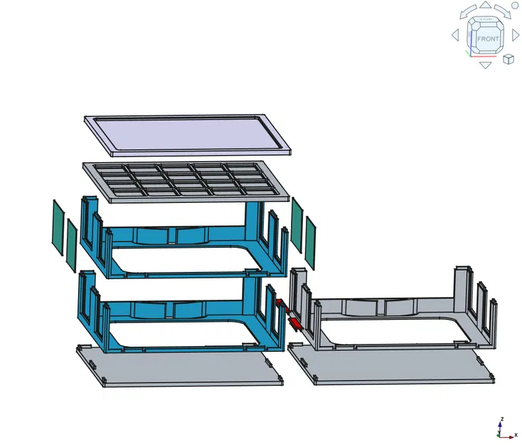 Kệ Mô-đun cho Hộp Gridfinity Light - Image 2