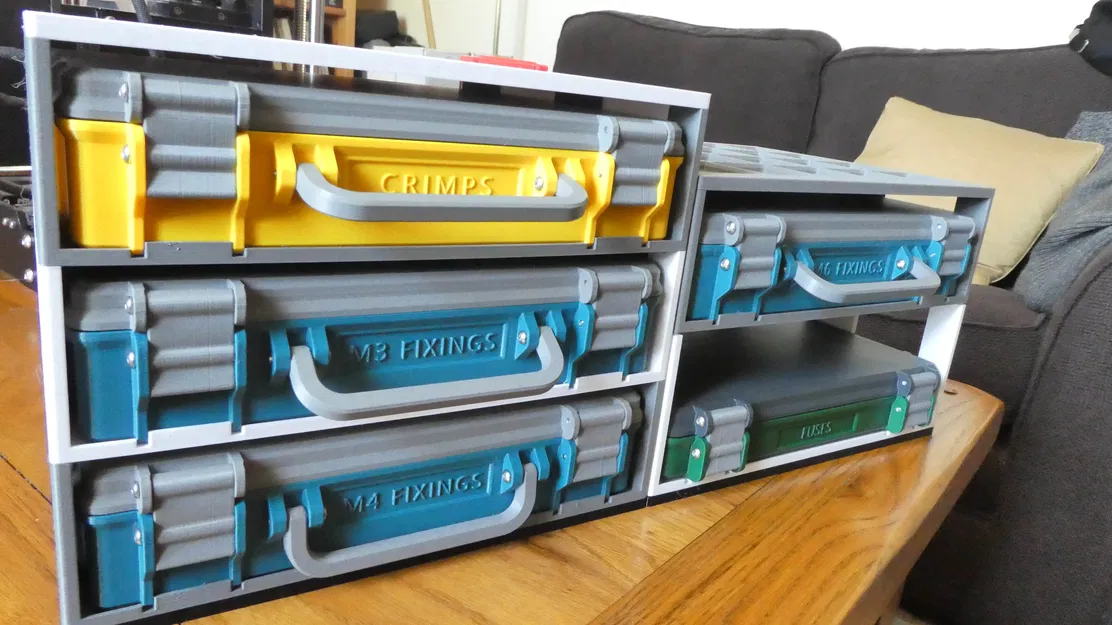 Kệ Mô-đun cho Hộp Gridfinity Light - Image 8