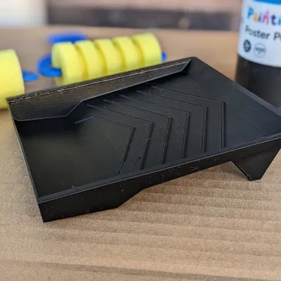 Khay Đựng Sơn 105mm Cho Con Lăn - Tiết Kiệm, Dễ In 3D