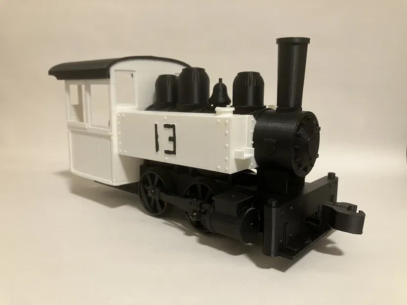 0-4-0 Industrial Tank Engine - Mô hình đầu máy hơi nước in 3D - Image 1