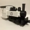 0-4-0 Industrial Tank Engine - Mô hình đầu máy hơi nước in 3D - Thumbnail 1
