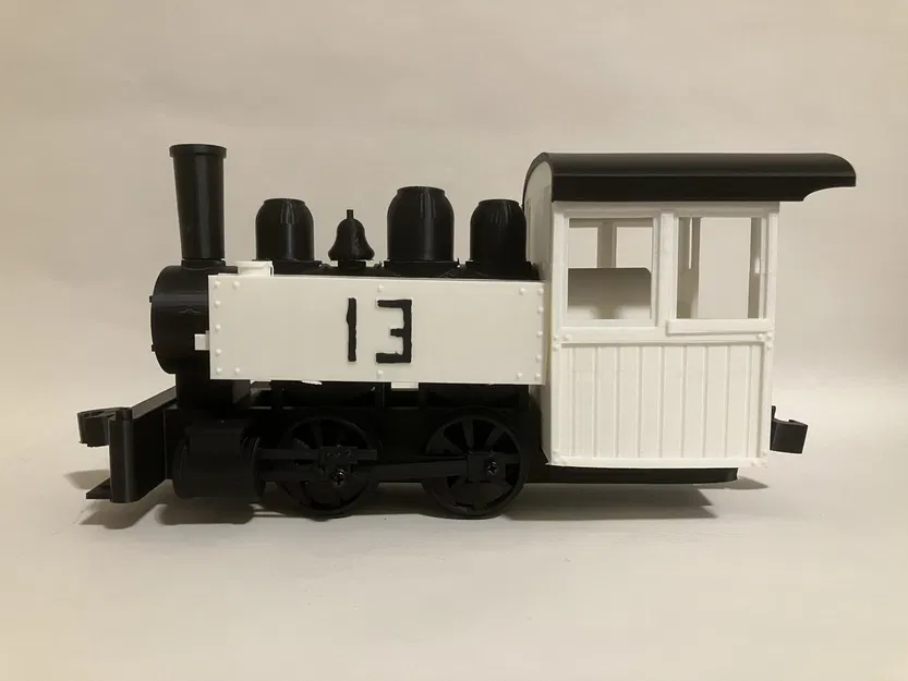 0-4-0 Industrial Tank Engine - Mô hình đầu máy hơi nước in 3D - Image 2