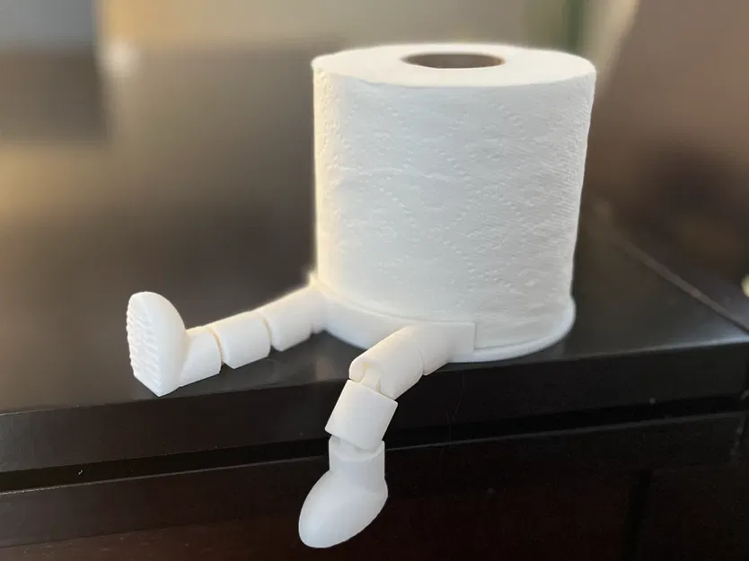 Mr.Paper Buddy - Giá đỡ giấy vệ sinh và giấy bếp cực vui nhộn - Image 1
