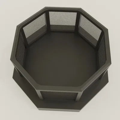 Mô hình sàn đấu UFC Octagon Fight Arena (In 3D)