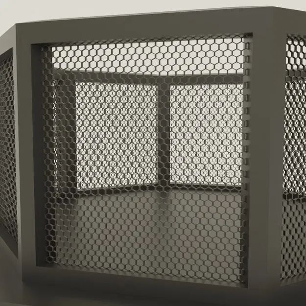 Mô hình sàn đấu UFC Octagon Fight Arena (In 3D) - Image 4