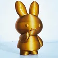 Mô hình thỏ Miffy dễ thương - Tác phẩm điêu khắc nghệ thuật 3D - Thumbnail 2