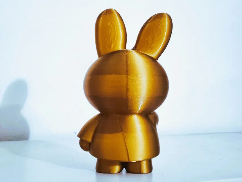 Mô hình thỏ Miffy dễ thương - Tác phẩm điêu khắc nghệ thuật 3D - Image 3