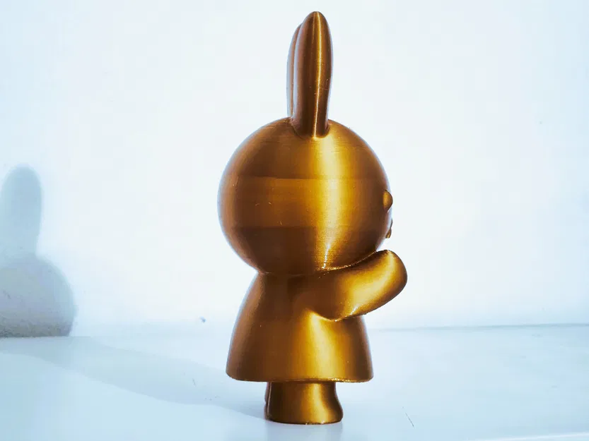 Mô hình thỏ Miffy dễ thương - Tác phẩm điêu khắc nghệ thuật 3D - Image 4