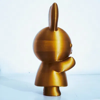 Mô hình thỏ Miffy dễ thương - Tác phẩm điêu khắc nghệ thuật 3D